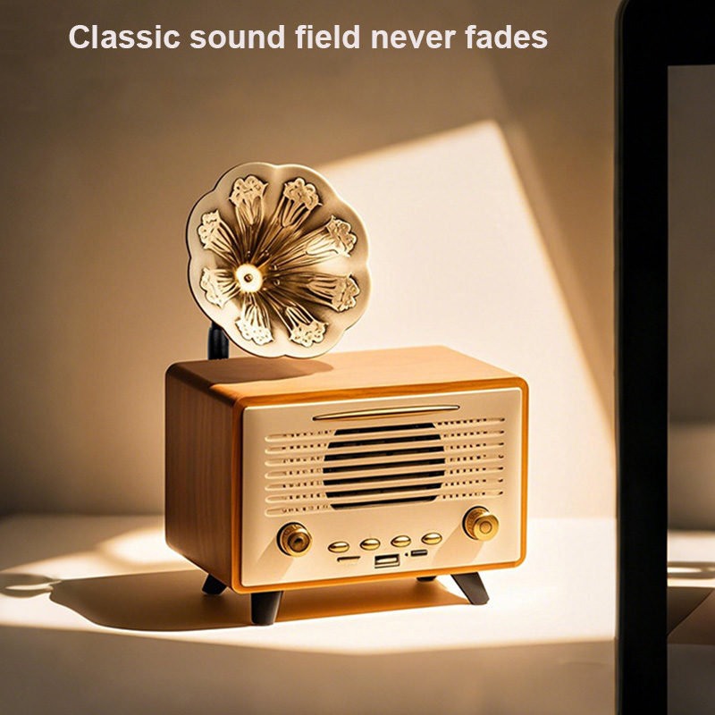 G3000 Retro Desktop Wooden Blu - Audio Music Spotify のレビューと価格