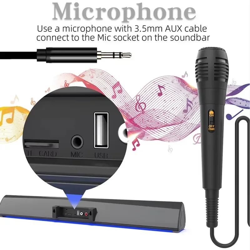 60W Wireless TV PC Soundbar Bl - Audio Music Center のレビューと価格
