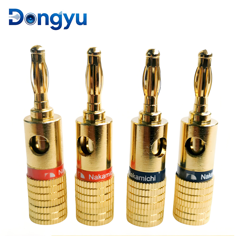 4MM Nakamichi Banana Connector - Audio Music To Video のレビューと価格