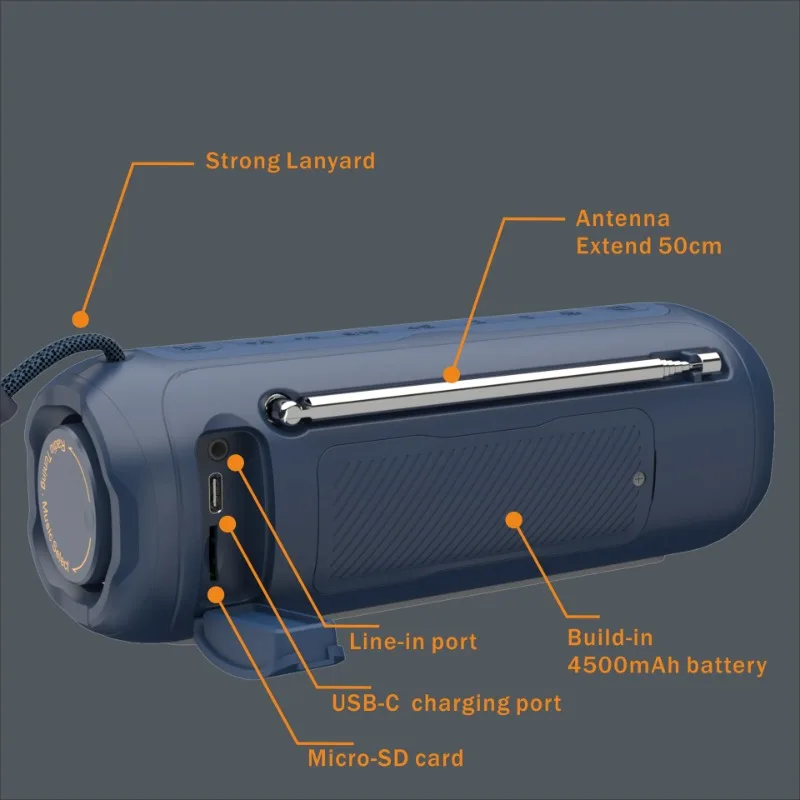 Multi-function Radio Portable  - Audio Music Spotify のレビューと価格