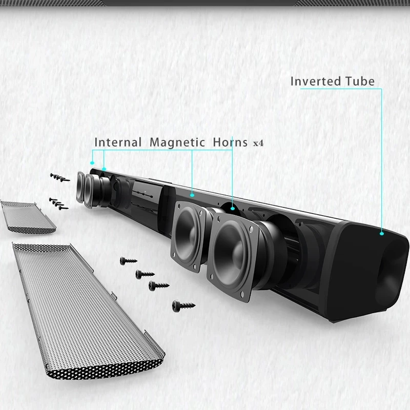 40W Bluetooth Speaker Column H - Audio Music Center のレビューと価格