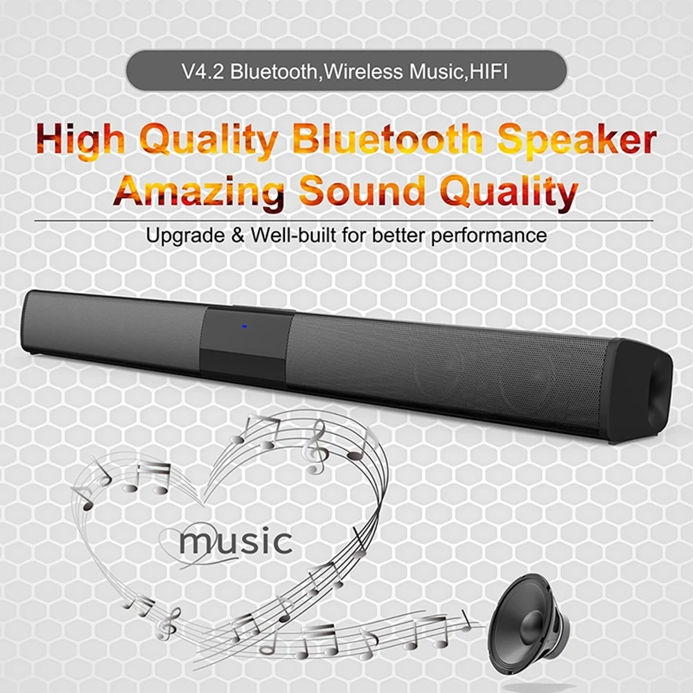 40W Bluetooth Speaker Column H - Audio Music Center のレビューと価格