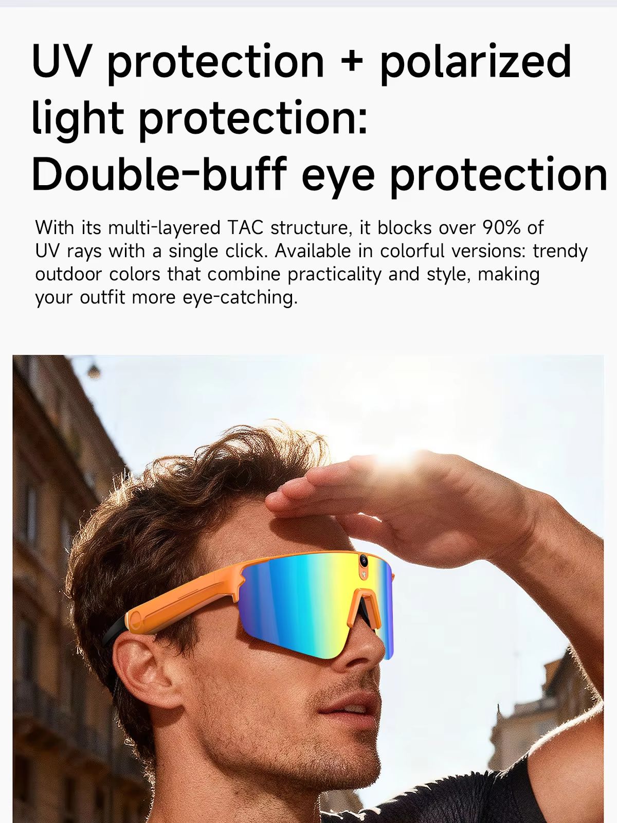 L805 AI Smart Glasses With 800 - Audio Music Ai のレビューと価格