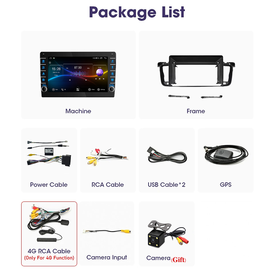 8G Ram 128GB Android 14 Car Ra - Audio Music Hindi のレビューと価格