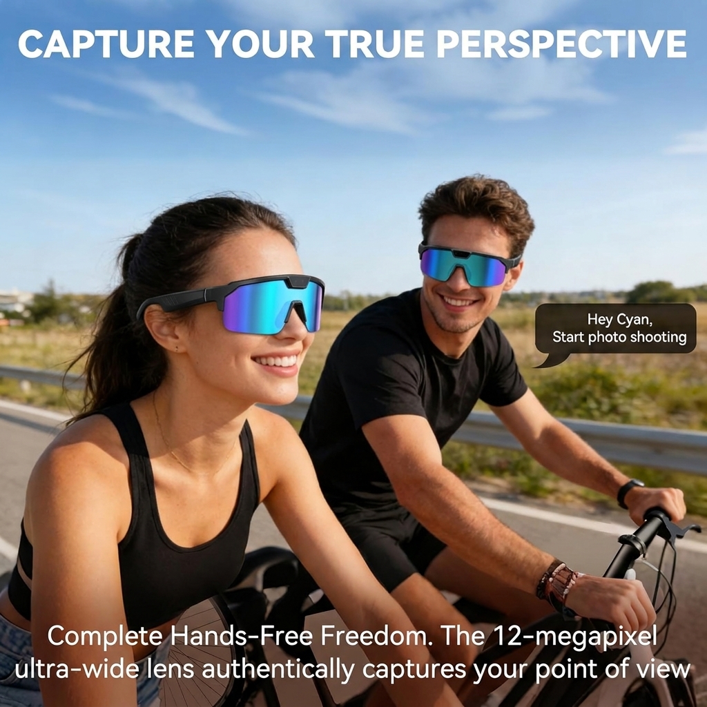 2026 New AI Smart Sports Glass - Audio Music Ai のレビューと価格