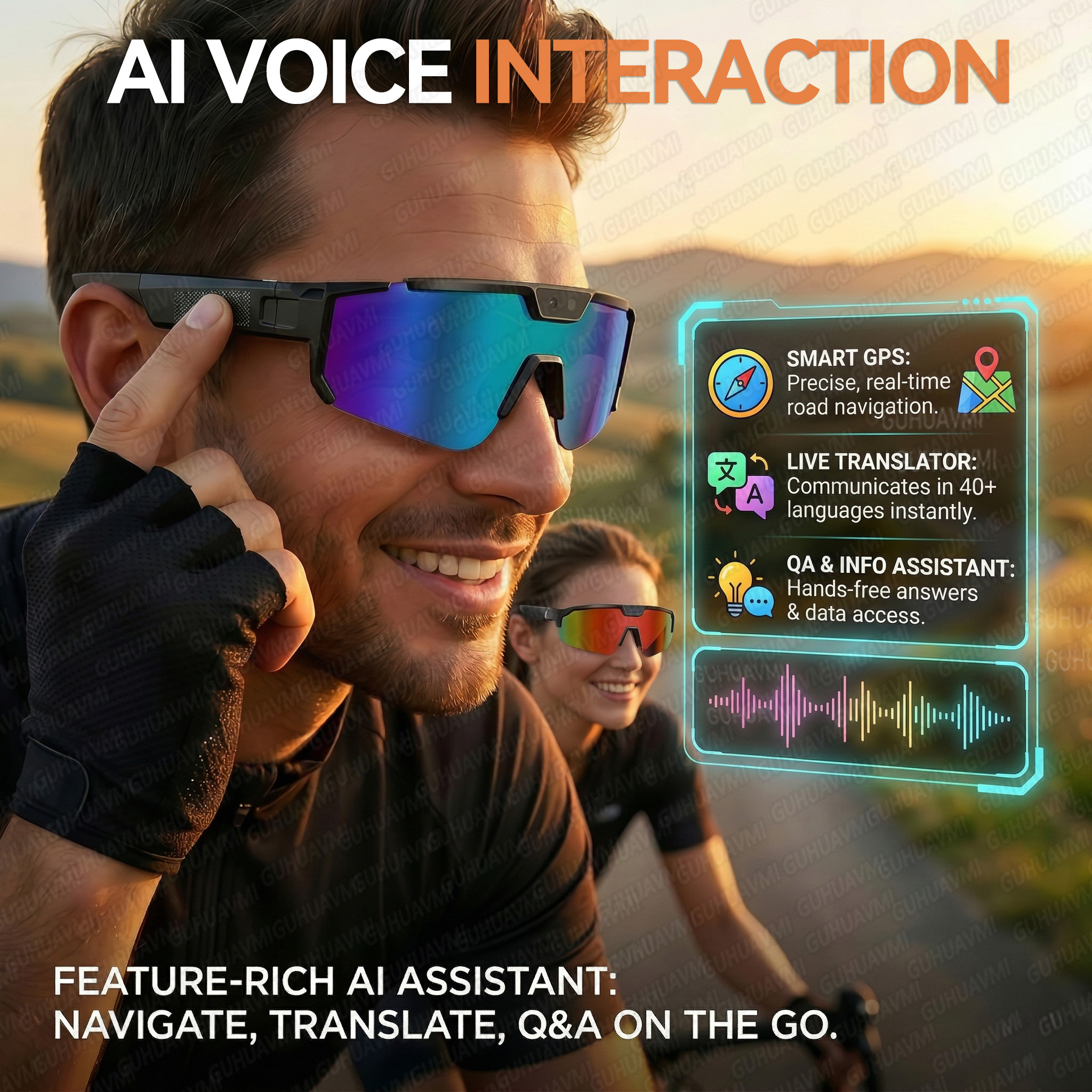 2026 Upgrade Smart Glasses wit - Audio Music Ai のレビューと価格