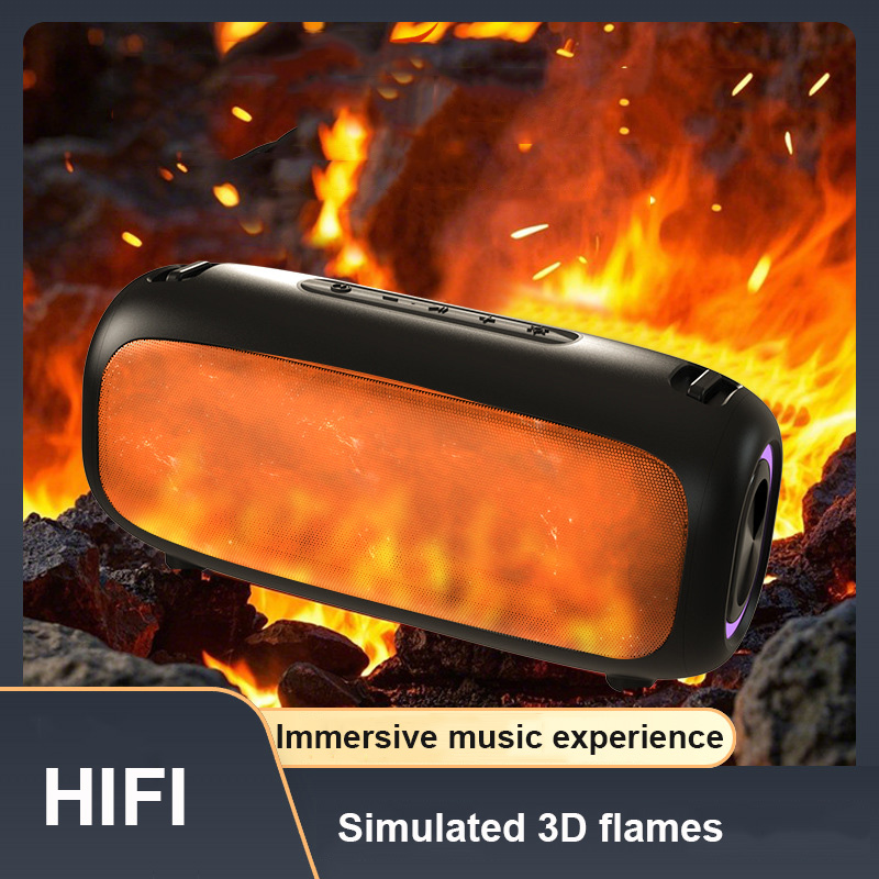 3D Realistic Flames Wireless B - Audio Music Spotify のレビューと価格