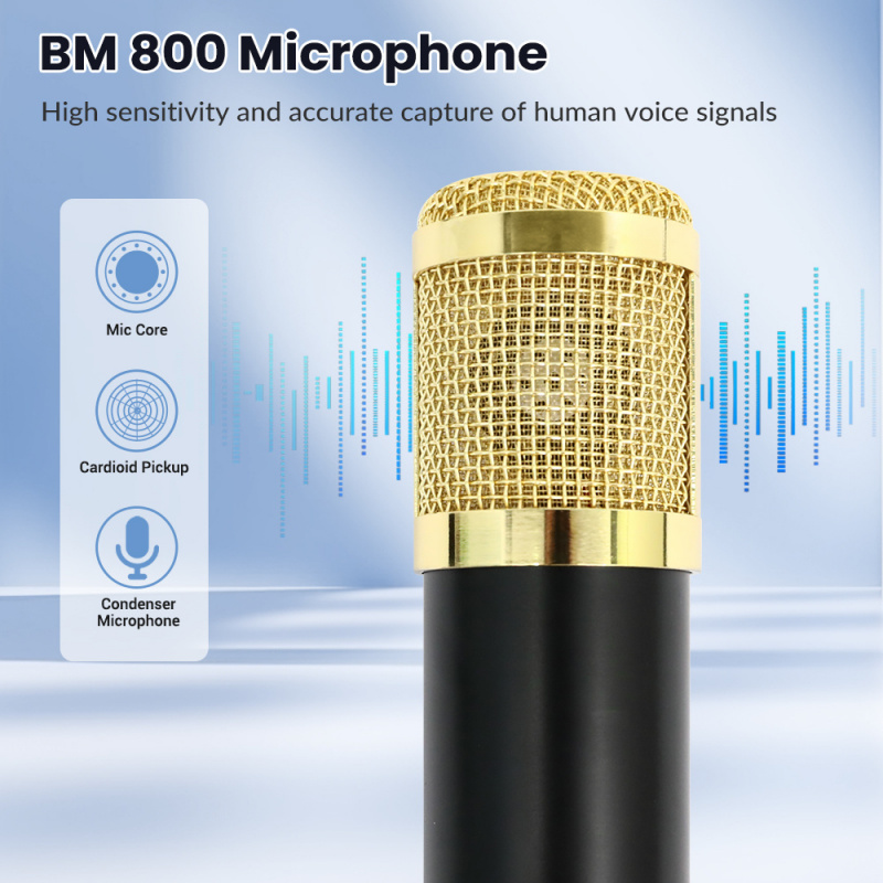 BM800 Condenser Microphone Pod - Audio Music Grading のレビューと価格