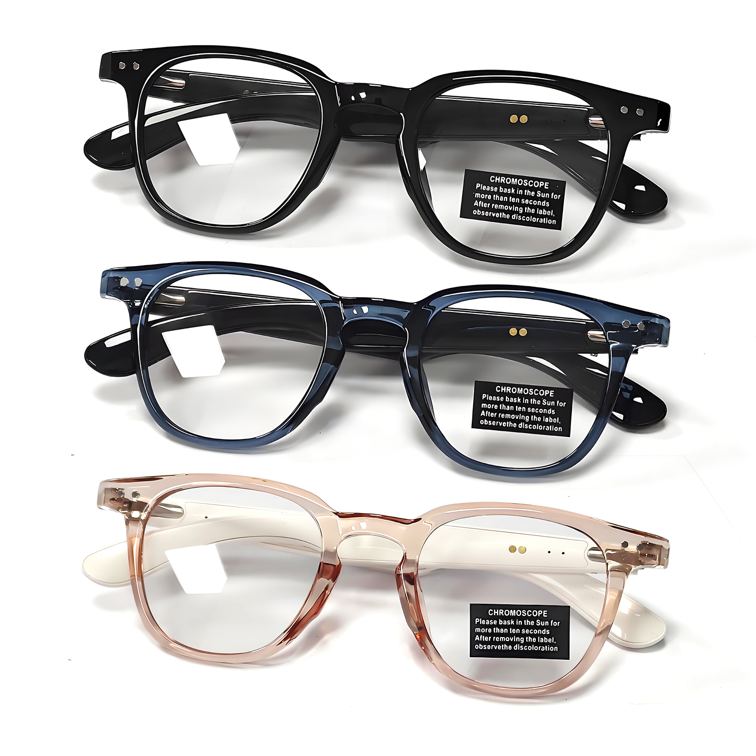 Photochromic Smart Glasses Ant - Audio Music Ai のレビューと価格