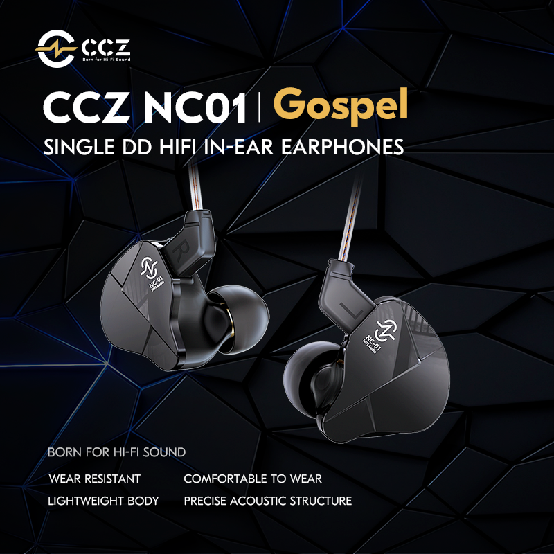 CCZ NC01 Single Dynamic Driver - Audio Music Grading のレビューと価格