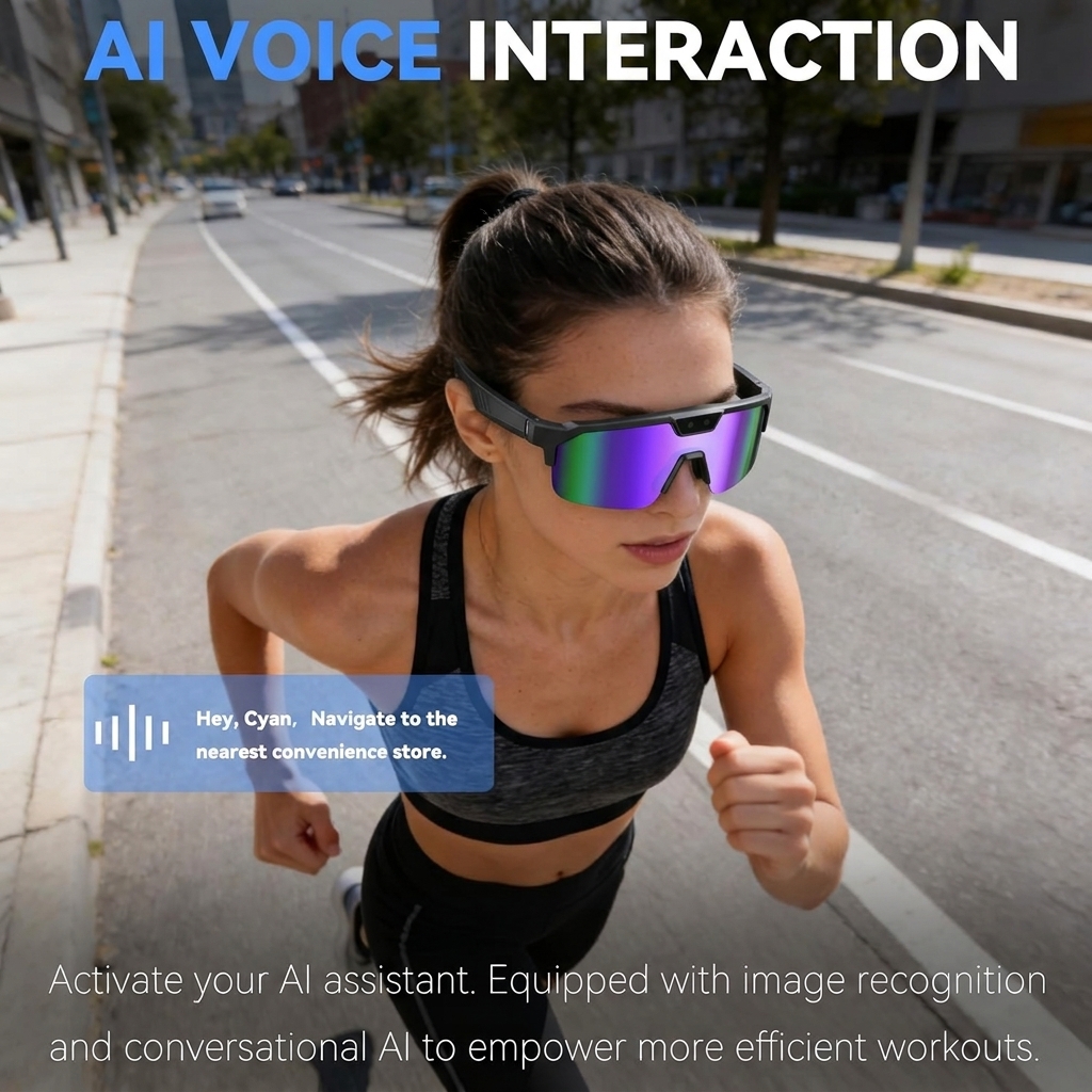 2026New AI Smart Glasses 1200P - Audio Music Ai のレビューと価格