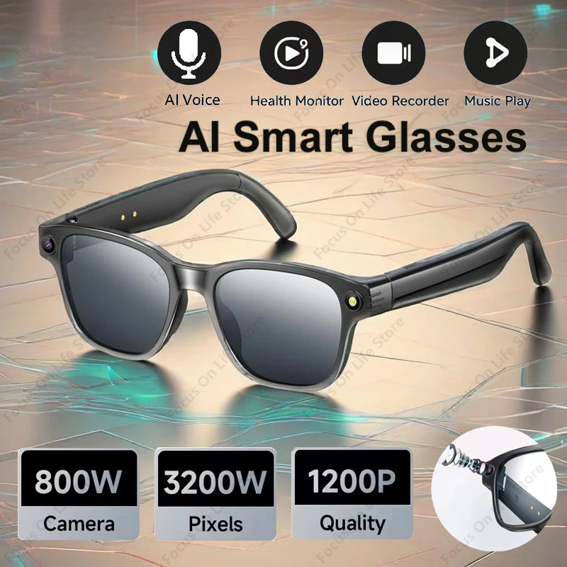 AI Smart Glasses 8 Million Cam - Audio Music Ai のレビューと価格