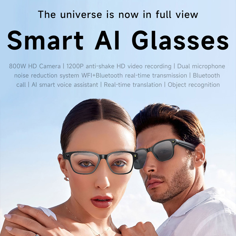AI Smart Glasses 8 Million Cam - Audio Music Ai のレビューと価格