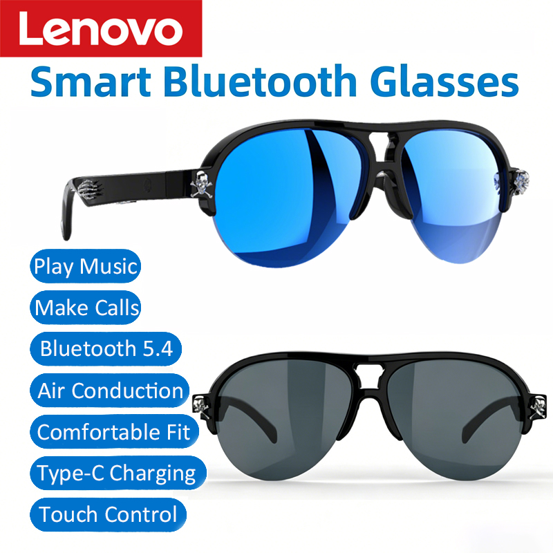 Lenovo Bluetooth AI Smart Glas - Audio Music Ai のレビューと価格