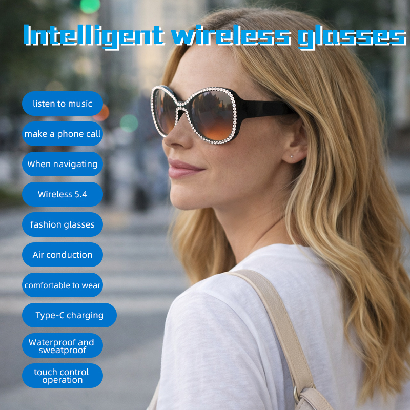 Lenovo Bluetooth AI Smart Glas - Audio Music Ai のレビューと価格