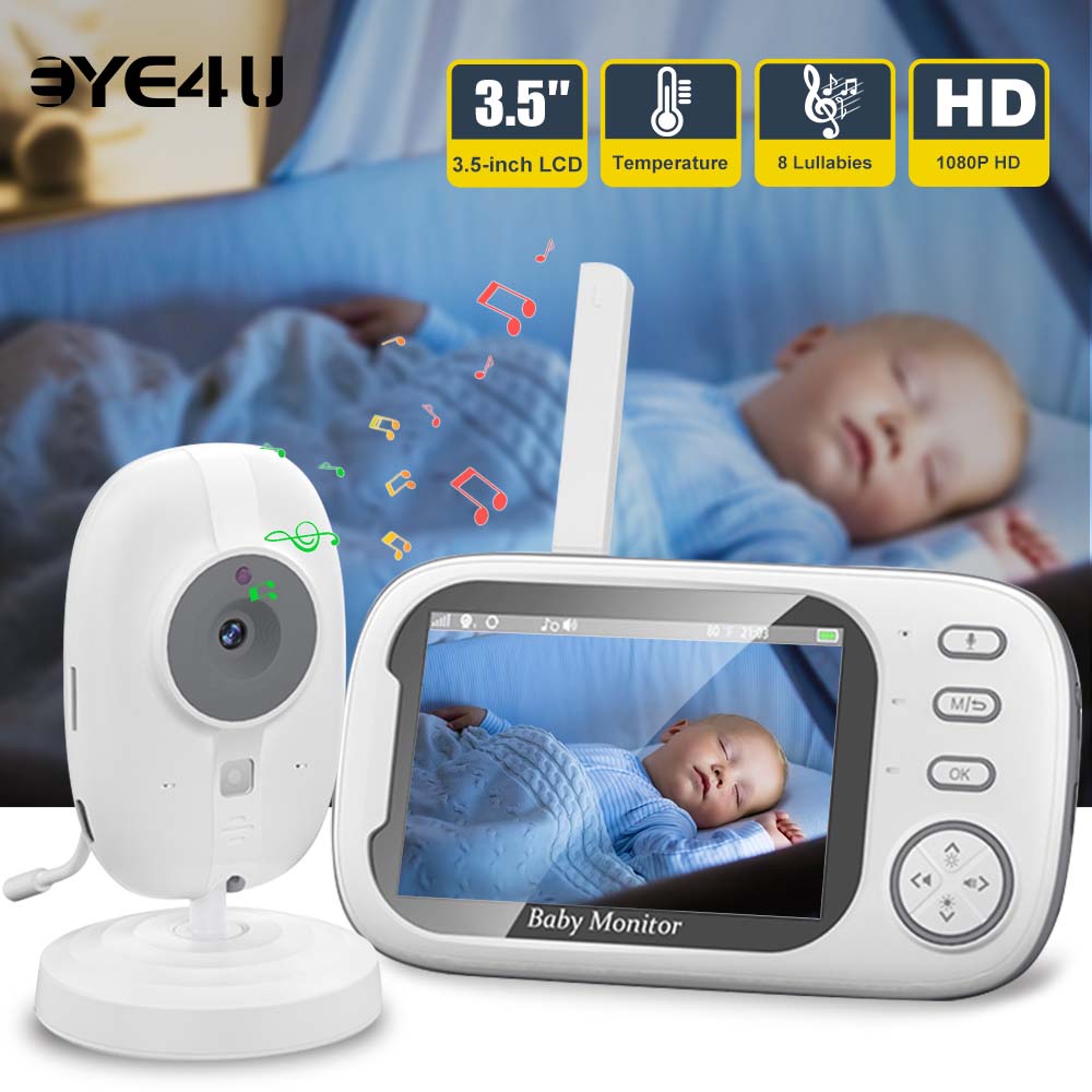 3.5'' Video Baby Monitor 2.4G  - Audio Music To Video のレビューと価格