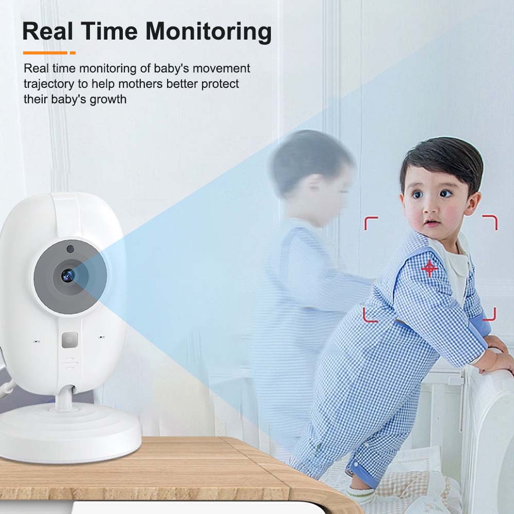 3.5'' Video Baby Monitor 2.4G  - Audio Music To Video のレビューと価格