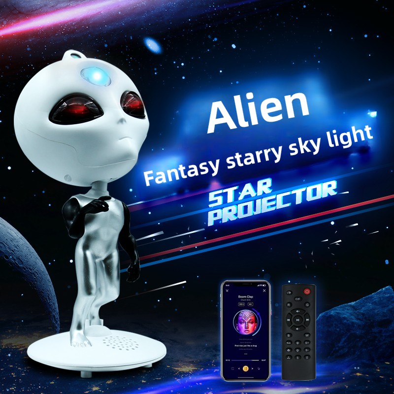Alien Galaxy Star Projector wi - Audio Music Spotify のレビューと価格